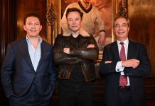 Elon Musk勁撐英國改革黨 疑捐7800萬撼工黨 Elon Musk勁撐英國改革黨 疑捐7800萬撼工黨