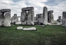 在巨石陣慶祝冬至 在巨石陣慶祝冬至