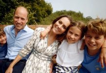 威廉王子夫婦彈弓手再發聖誕卡 威廉王子夫婦彈弓手再發聖誕卡