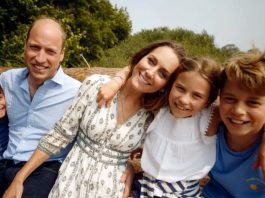 威廉王子夫婦彈弓手再發聖誕卡 威廉王子夫婦彈弓手再發聖誕卡