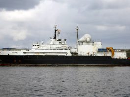 俄羅斯間諜艦駛入英國 英軍加強防禦 俄羅斯間諜艦駛入英國 英軍加強防禦