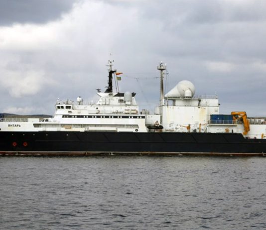 俄羅斯間諜艦駛入英國 英軍加強防禦 俄羅斯間諜艦駛入英國 英軍加強防禦