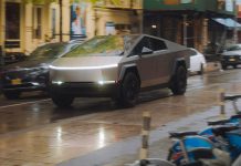 特斯拉Cybertruck 駛入曼徹斯特被扣留 特斯拉Cybertruck 駛入曼徹斯特被扣留