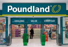 Poundland賣盤僅售1鎊 數百家分店恐關閉 連鎖店品牌Poundland僅售1鎊 數百家分店恐關閉