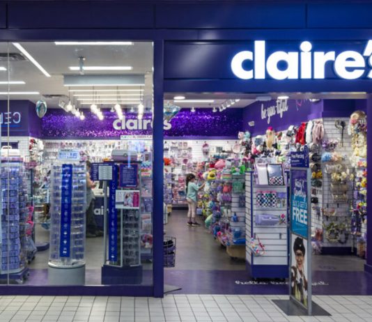 Claire’s陷財困 恐關閉90間分店 Claire’s陷財困 恐關閉90間分店