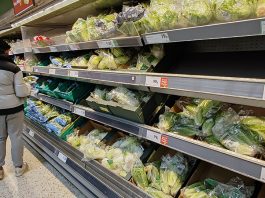 英國食品價格上漲4% 經濟壓力推低零售消費 英國食品價格上漲4% 經濟壓力推低零售消費