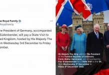 英國王將接待德國總統 廿七年來首次國事訪問 英國王將接待德國總統 廿七年來首次國事訪問