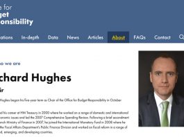 因意外洩露預算文件 英國財政監督機構主席辭職 因意外洩露預算文件 英國財政監督機構主席辭職