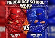 TIKTOK煽動紅藍校園戰 倫敦警方嚴密戒備 TIKTOK煽動紅藍校園戰 倫敦警方嚴密戒備