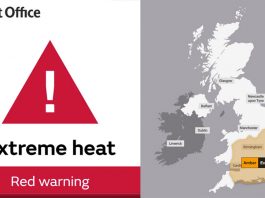 英倫熱浪逼近40度 罕發紅色警告創六月新高 英倫熱浪逼近40度 罕發紅色警告創六月新高